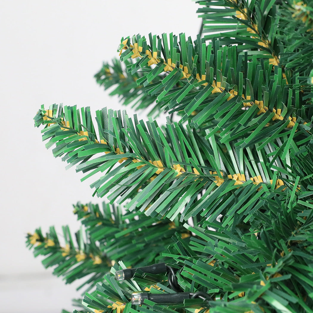 SANTACO Prelit Slim Pencil Christmas Tree 2.1M-1942353634406830083