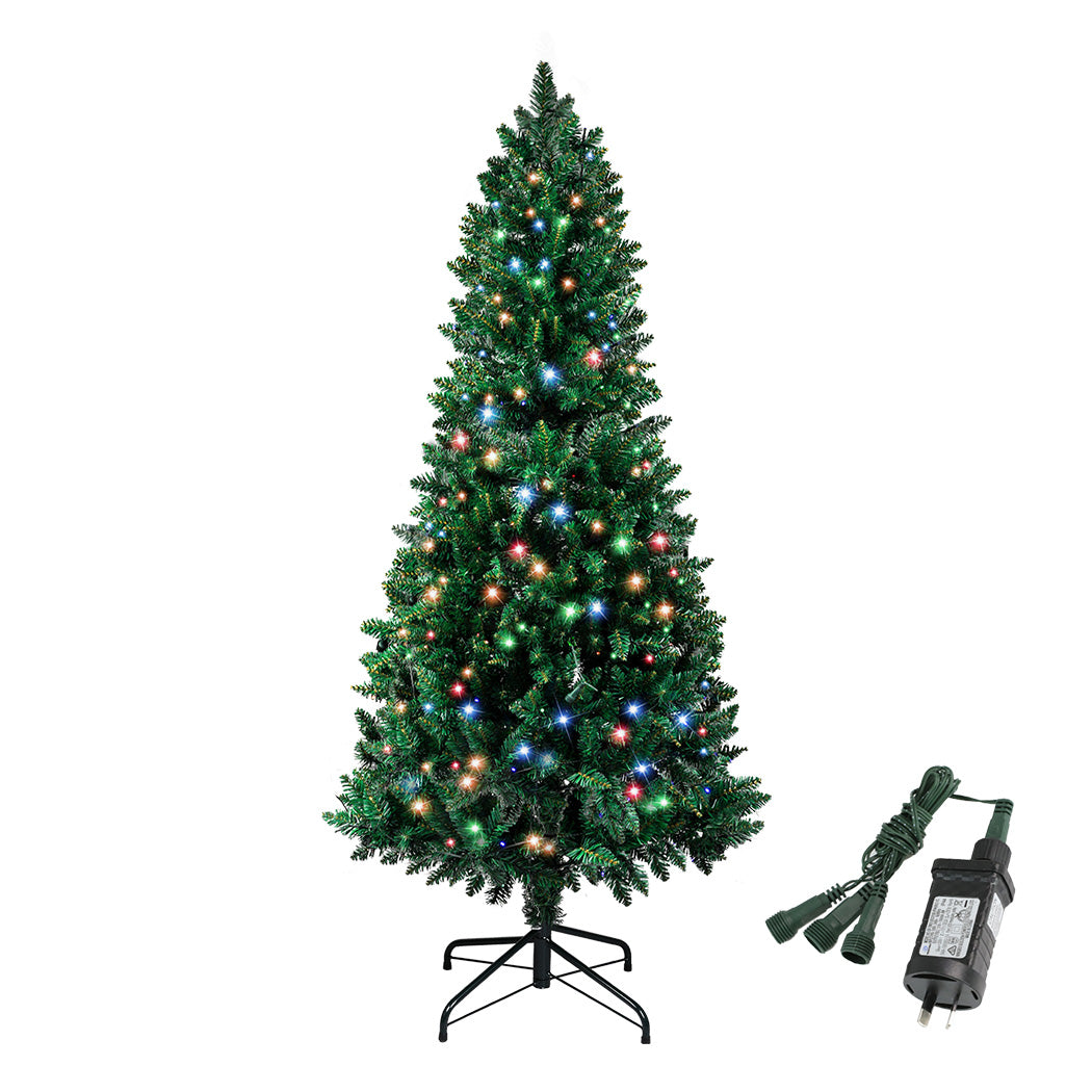 SANTACO Prelit Slim Pencil Christmas Tree 2.1M-1942353634406830080