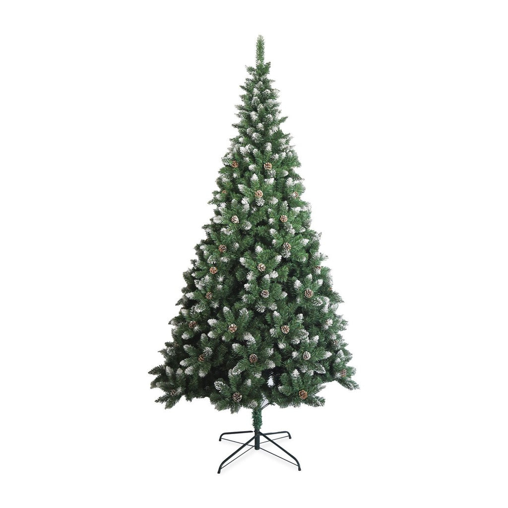 Festiss 2.4m Christmas Tree With White Snow FS-TREE-01 - Christmas Outlet Online