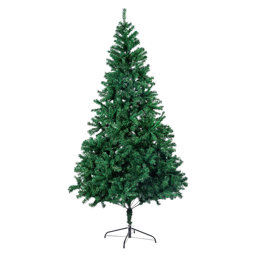 Christabelle Green Christmas Tree 2.4m Xmas Decor Decorations - 1500 Tips - Christmas Outlet Online