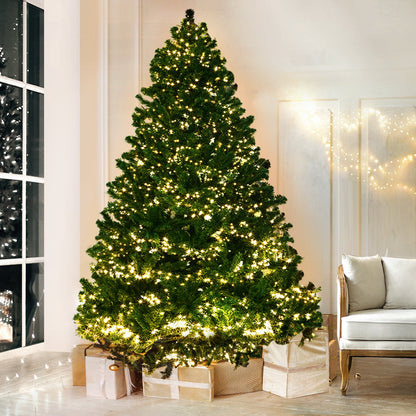 Jingle Jollys Christmas Tree 2.4M Xmas Tree 3190 LED Lights 8 Modes Warm White - Christmas Outlet Online