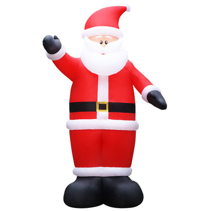 Jingle Jollys 5M Christmas Inflatable Santa Decorations Outdoor Air-Power Light - Christmas Outlet Online