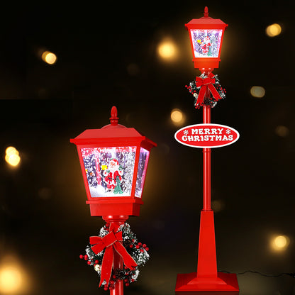 Jingle Jollys Christmas Lights 180cm Post Lamp 18 LED Fairy Light Decorations - Christmas Outlet Online