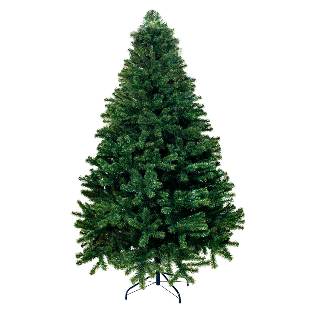 SANTACO Christmas Tree 1.5M 5Ft Xmas Home Garden Decor Warm LED Lights - Christmas Outlet Online