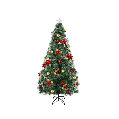 Santaco Christmas Tree 1.5M 5Ft Xmas Decorations Fibre Optic Multicolour Lights - Christmas Outlet Online